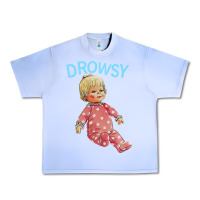 Grape Ice drowsy doll Urban Heavy Tee - lanVoArt