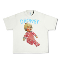 Pistachio drowsy doll Urban Heavy Tee - lanVoArt