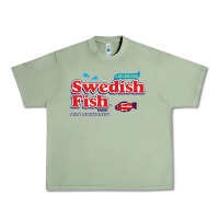 Oil Green swedish fish Urban Heavy Tee - lanVoArt