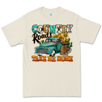 Bone country roads take me home vintage truck Premium Tee - Jasminsmagicworld