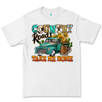 White country roads take me home vintage truck Premium Tee - Jasminsmagicworld