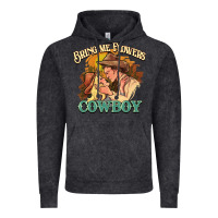 Vintage Black Bring me flowers cowboy Vintage Hoodie - HowdyJamesFarm