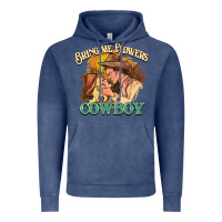 Vintage Denim Bring me flowers cowboy Vintage Hoodie - HowdyJamesFarm