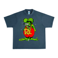 Midnight Navy ratfink Urban Heavy Tee - lanVoArt
