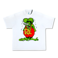 White ratfink Urban Heavy Tee - lanVoArt