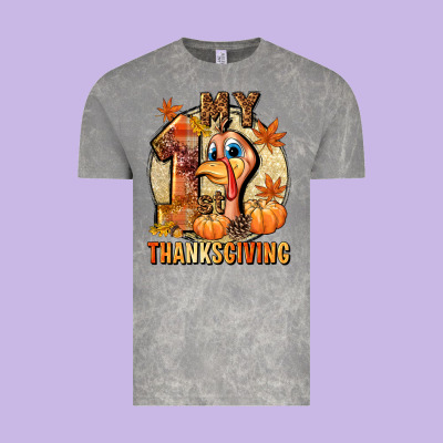 My 1st Thanksgiving Vintage Tee Designed By Nancycooperartshop