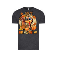 Vintage Black My 1st Thanksgiving Vintage Tee - NancyCooperArtShop