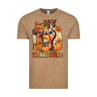 Vintage Coffee My 1st Thanksgiving Vintage Tee - NancyCooperArtShop