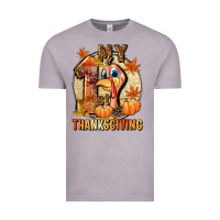 Vintage Zinc My 1st Thanksgiving Vintage Tee - NancyCooperArtShop