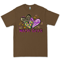Cacao Mardi Gras heart Premium Tee - LillyAllenDesigns