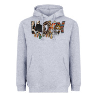 Heather Grey hockey mom Heavyweight Hoodie - RacoonDesign