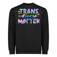 Black Western LGBTQ+ Trans Lives Matter Heavyweight Sweatshirt - BundleAndBundleShop