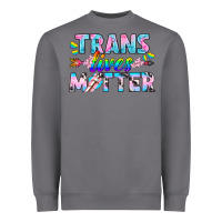 Storm Western LGBTQ+ Trans Lives Matter Heavyweight Sweatshirt - BundleAndBundleShop