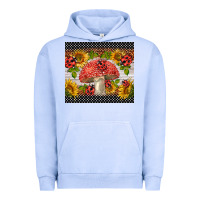 Pigment Grape Ice ladybug mushrooms Urban Hoodie - BarkalooDesign