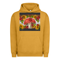 Pigment Peanut Butter ladybug mushrooms Urban Hoodie - BarkalooDesign