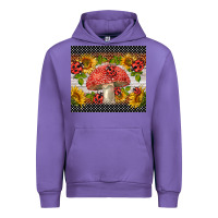 Tulip ladybug mushrooms Urban Hoodie - BarkalooDesign