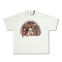 Pistachio girl mama western leopard rainbow Urban Heavy Tee - JahusDesignShop