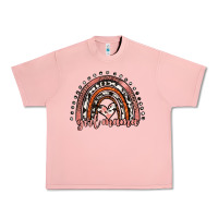 Salmon girl mama western leopard rainbow Urban Heavy Tee - JahusDesignShop