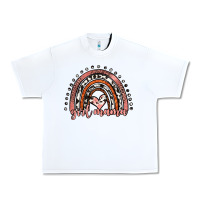 Girl Mama Western Leopard Rainbow Urban Heavy Tee | Teevron