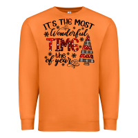 Carrot IT THE MOST WONDERFUL TIME the of year Premium Sweatshirt - CowhideDigitalArt