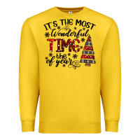 Lemon IT THE MOST WONDERFUL TIME the of year Premium Sweatshirt - CowhideDigitalArt