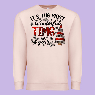 It The Most Wonderful Time The Of Year Premium Sweatshirt Designed By Cowhidedigitalart