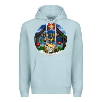 Blue Mist oh holy night Premium Hoodie - BundleAndBundleShop