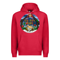 Cardinal oh holy night Premium Hoodie - BundleAndBundleShop