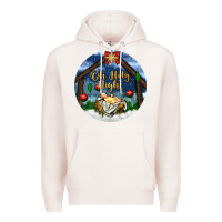 Pale Pink oh holy night Premium Hoodie - BundleAndBundleShop