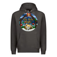 Smoke oh holy night Premium Hoodie - BundleAndBundleShop