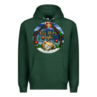 Sports Green oh holy night Premium Hoodie - BundleAndBundleShop