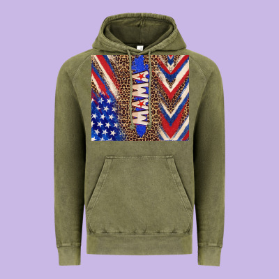 American Mama Vintage Hoodie Designed By Tumblerdesignbyshophia