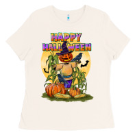 Bone happy halloween Ladies Tee - LillyAllenDesigns