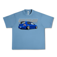 Pebble Blue r32 Urban Heavy Tee - lanVoArt