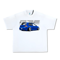 White r32 Urban Heavy Tee - lanVoArt