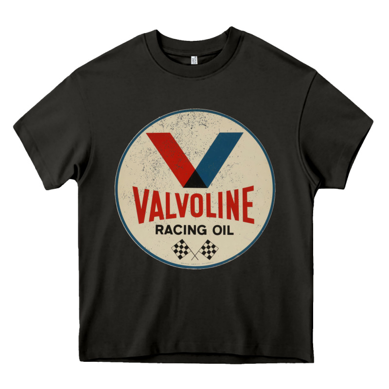 Valvoline Racing Sign Heavy Core Tee by lanVoArt | Teevron