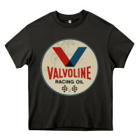 Asphalt valvoline racing sign Heavy Core Tee - lanVoArt