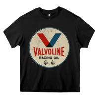 Black valvoline racing sign Heavy Core Tee - lanVoArt