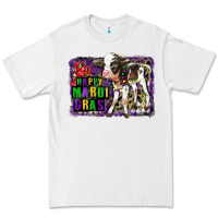 White Mardi Gras Calf Premium Tee - LillyAllenDesigns