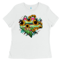 White Chiapas State Of Mexico Map Ladies Tee - RanaPortraitStore