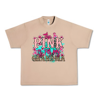 Burro The pink is for my Grandma Cancer Awareness Urban Heavy Tee - HowdyJamesFarm