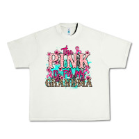 Pistachio The pink is for my Grandma Cancer Awareness Urban Heavy Tee - HowdyJamesFarm