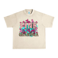 The Pink Is For My Grandma Cancer Awareness Urban Heavy Tee | Teevron