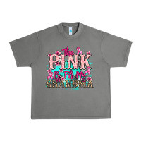Tornado The pink is for my Grandma Cancer Awareness Urban Heavy Tee - HowdyJamesFarm