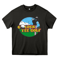 Asphalt golden tee golf Heavy Core Tee - lanVoArt