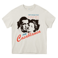 Cream casablanca Heavy Core Tee - lanVoArt