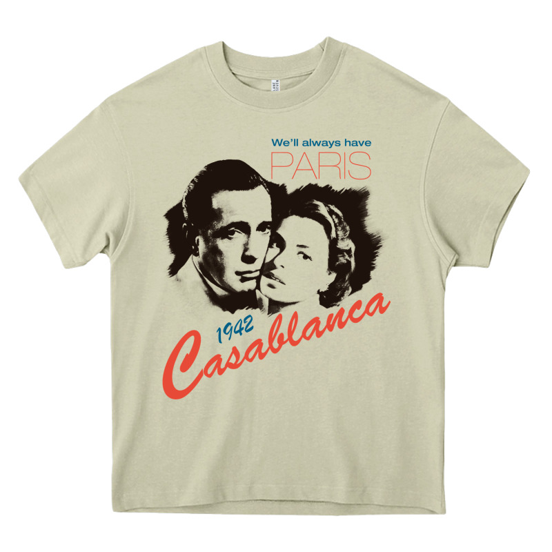 Casablanca Heavy Core Tee by lanVoArt | Teevron