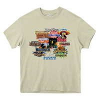 Mossy cedar point roller coaster  designer Heavy Core Tee - lanVoArt