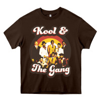 Chocolate Brown kool and the gang 70s funky soul Heavy Core Tee - lanVoArt