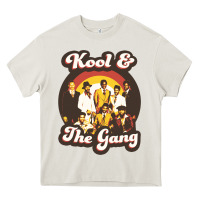 Cream kool and the gang 70s funky soul Heavy Core Tee - lanVoArt